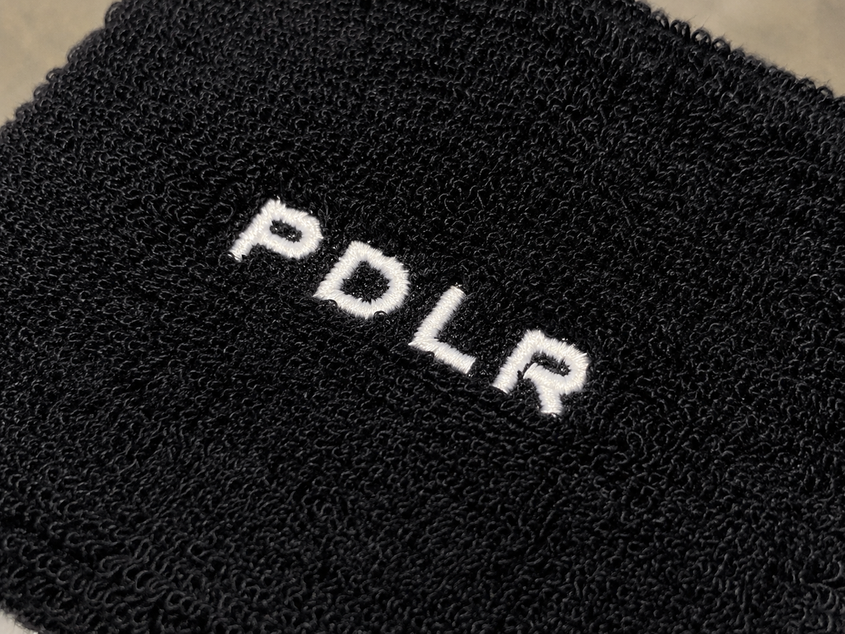 PDLR zweetband pols detail